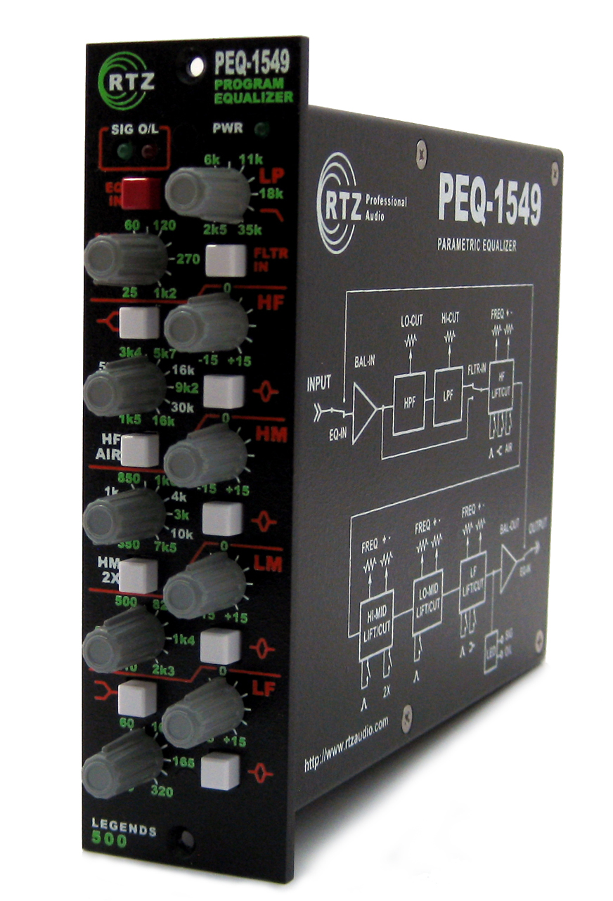PEQ1549 Parametric Equalizer