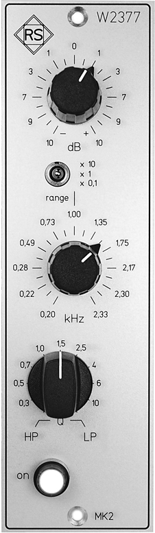 W2377 MK2 - selectable frequency ranges