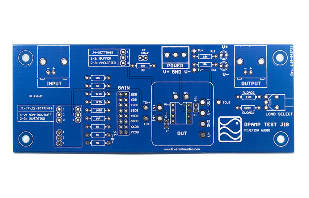 OpAmp Test Jig