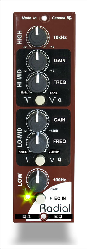 Q4 100% discrete state-variable class-A equalizer